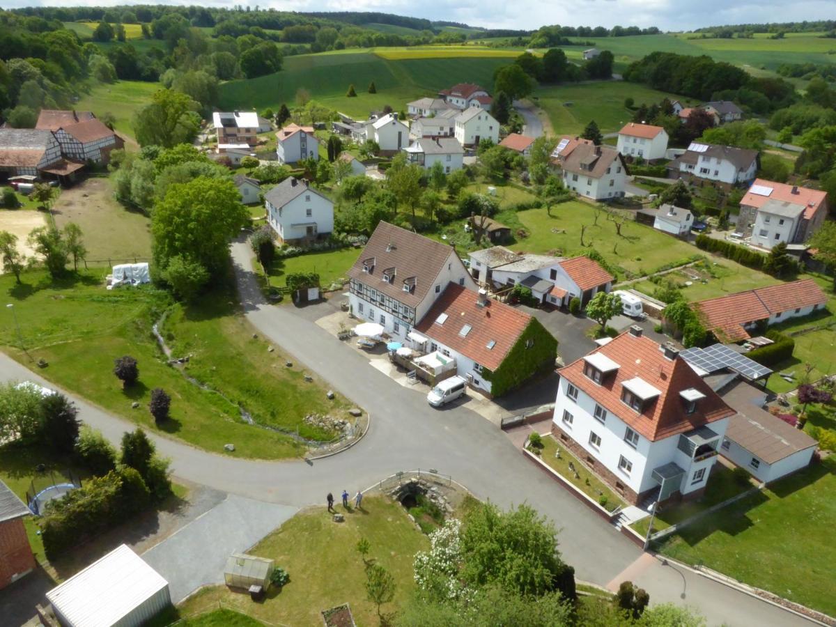 Ferienwohnung An Der Schlier Neuental Экстерьер фото